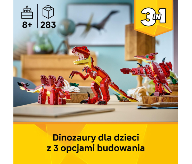 LEGO CREATOR 31379 Groźny dinozaur - 1473427 - zdjęcie 11